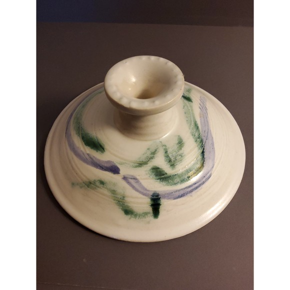 Art Pottery Covered Bowl - Picture 4 of 6